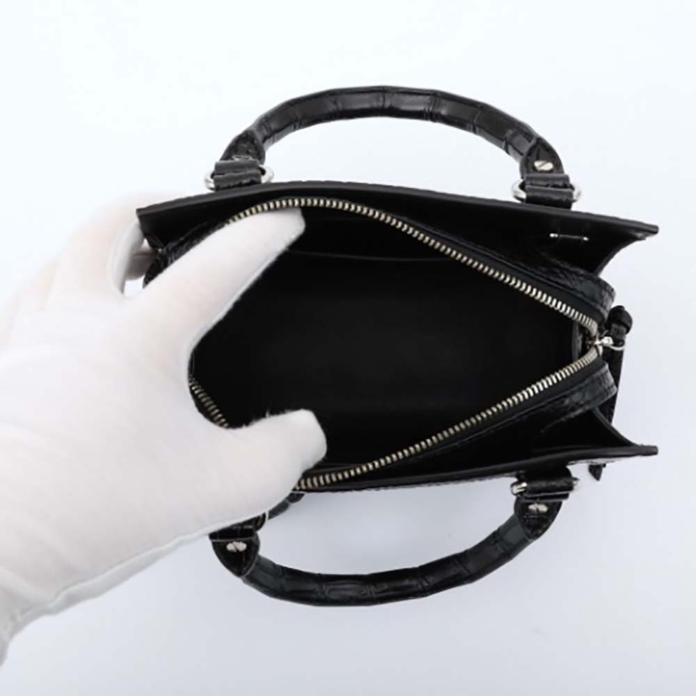 鱷魚腹皮機車包