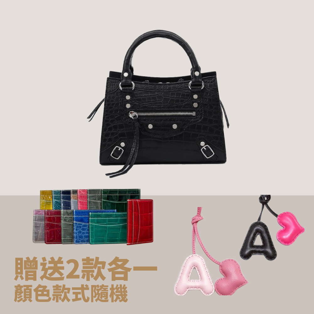 鱷魚腹皮機車包