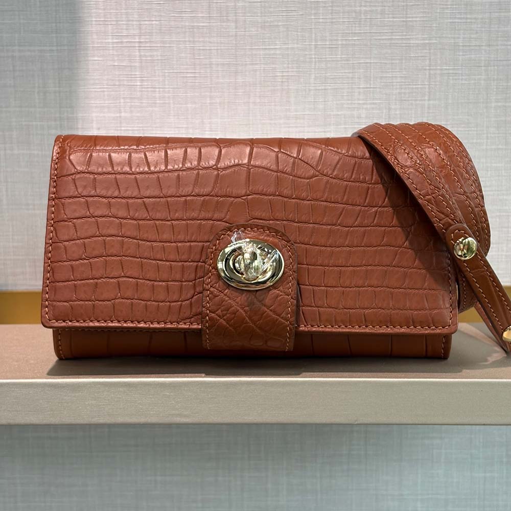 全鱷魚腹皮WOC訂製長夾