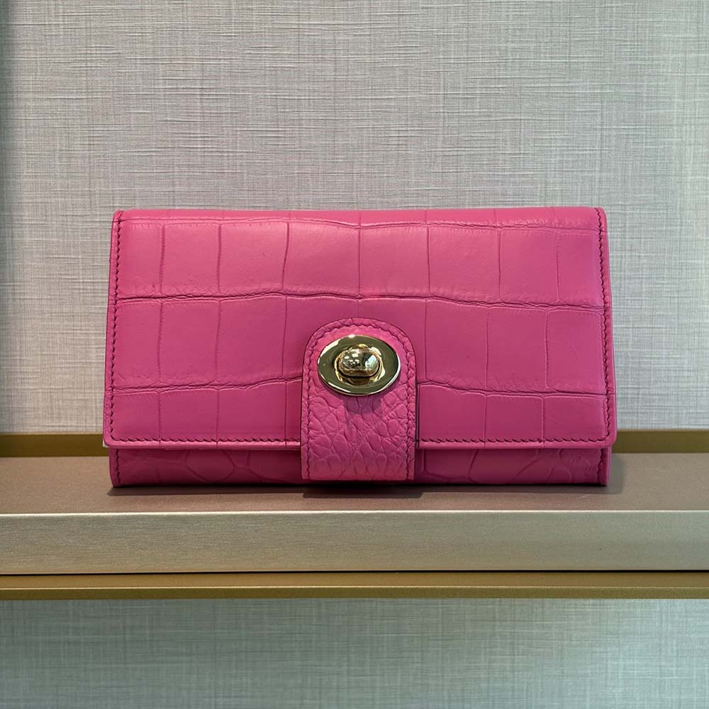 全鱷魚腹皮WOC訂製長夾