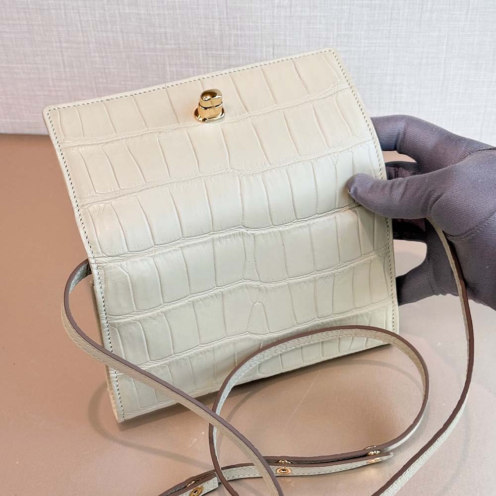 全鱷魚腹皮WOC訂製長夾