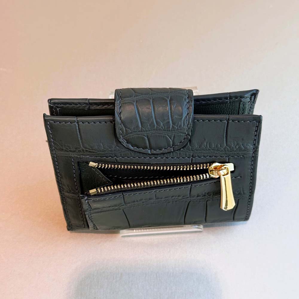 全鱷魚腹皮訂製短夾