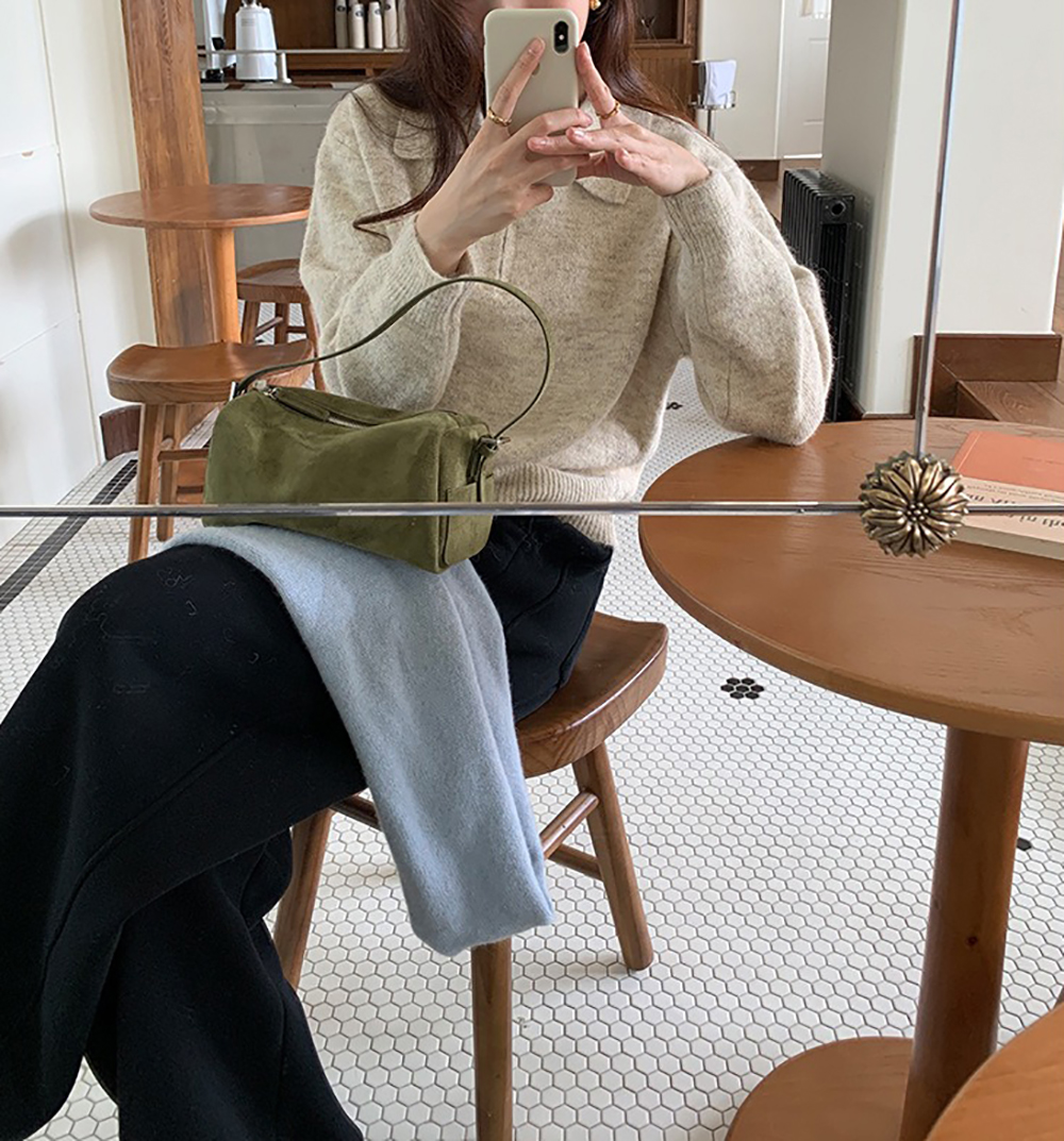 經典POLO領針織上衣