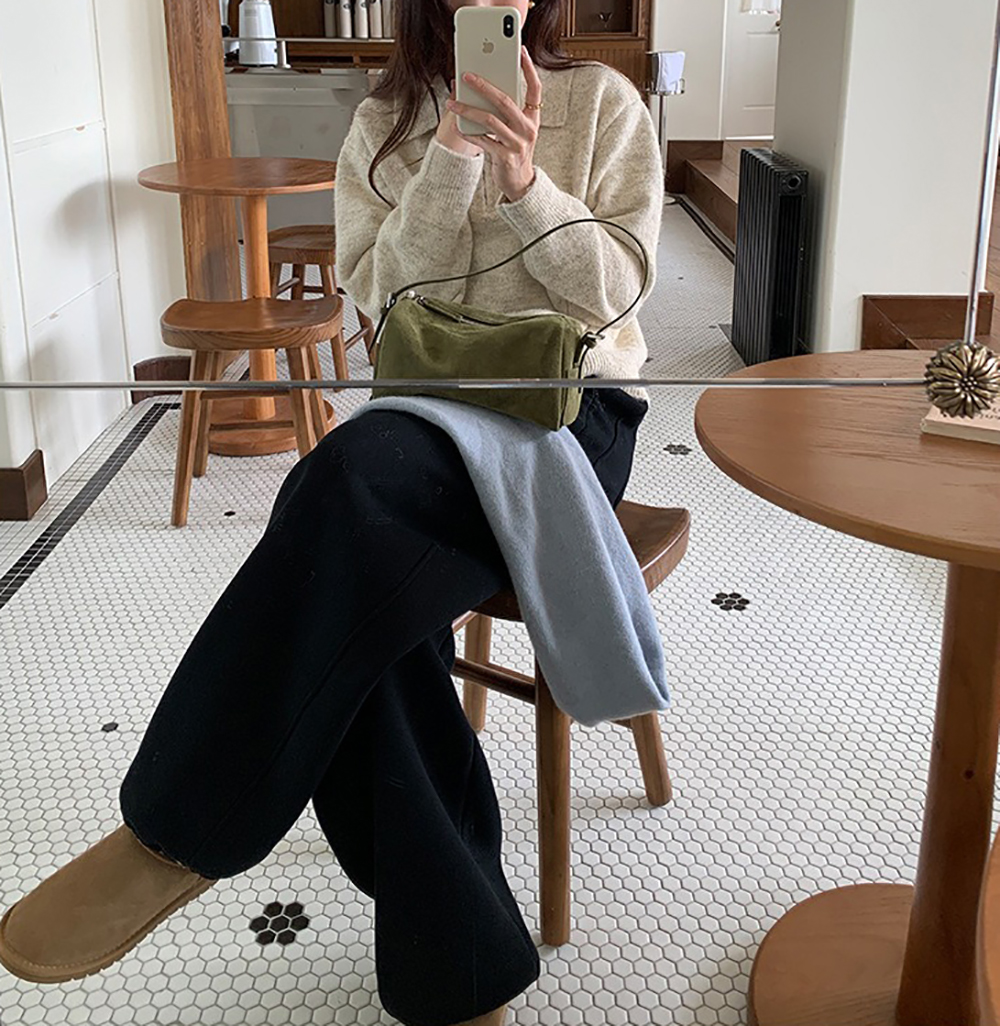 經典POLO領針織上衣