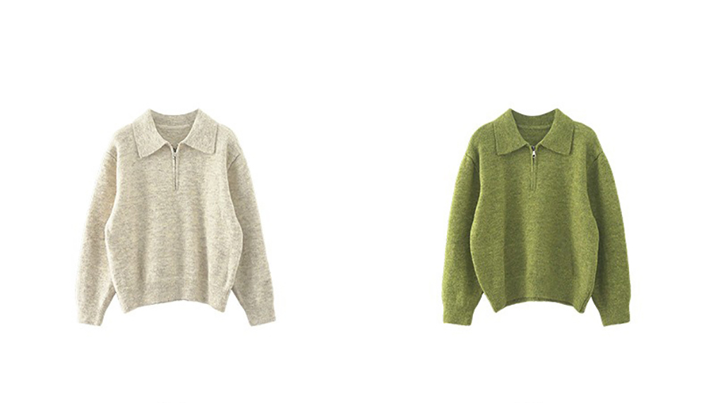 經典POLO領針織上衣