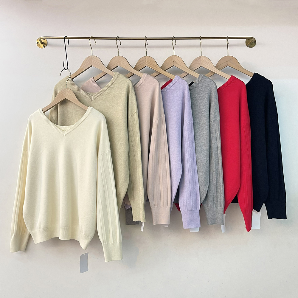 百搭正反兩穿針織上衣