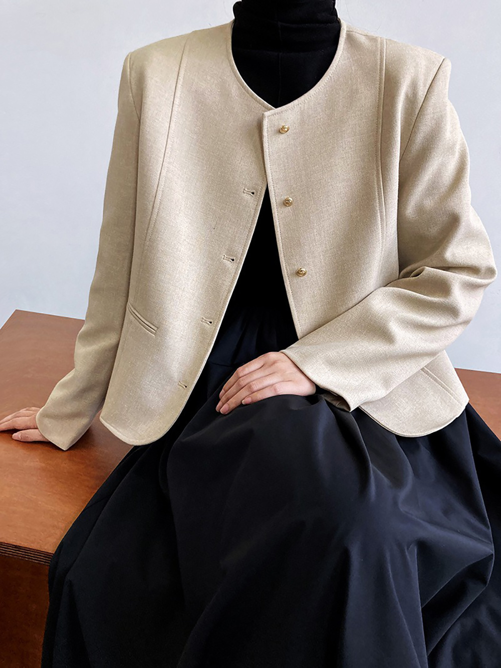 高級西裝感小香外套