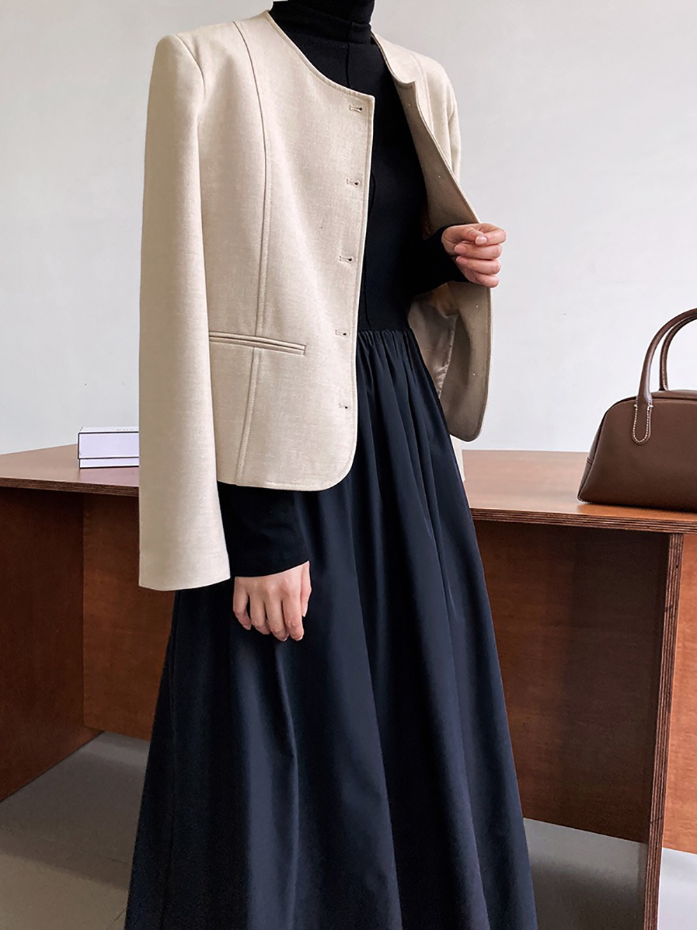 高級西裝感小香外套