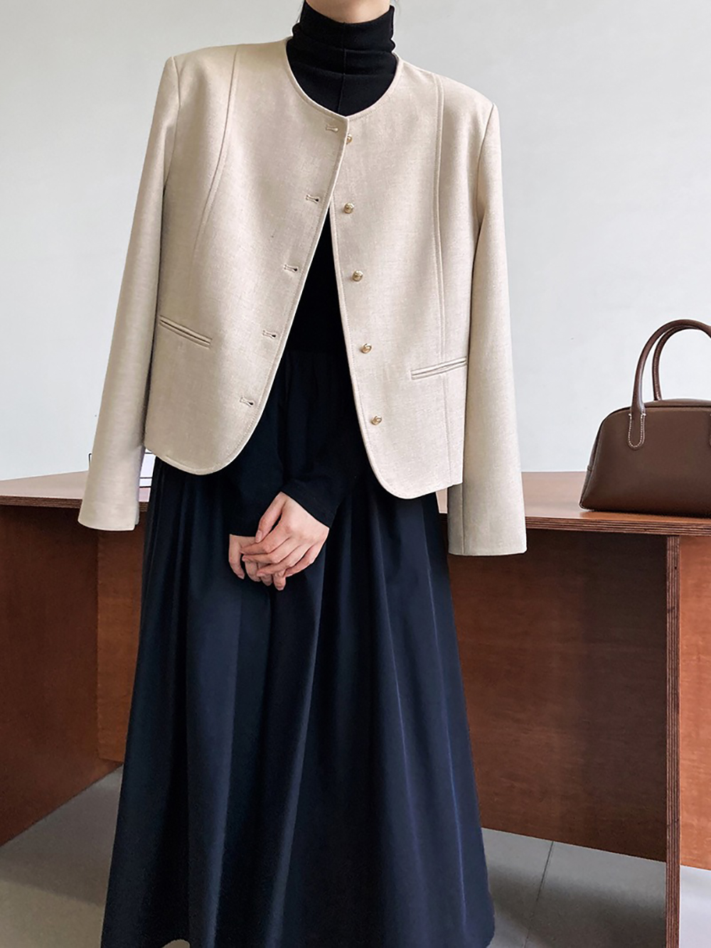 高級西裝感小香外套