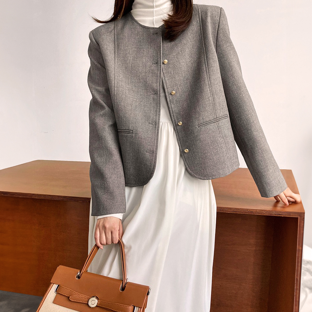 高級西裝感小香外套