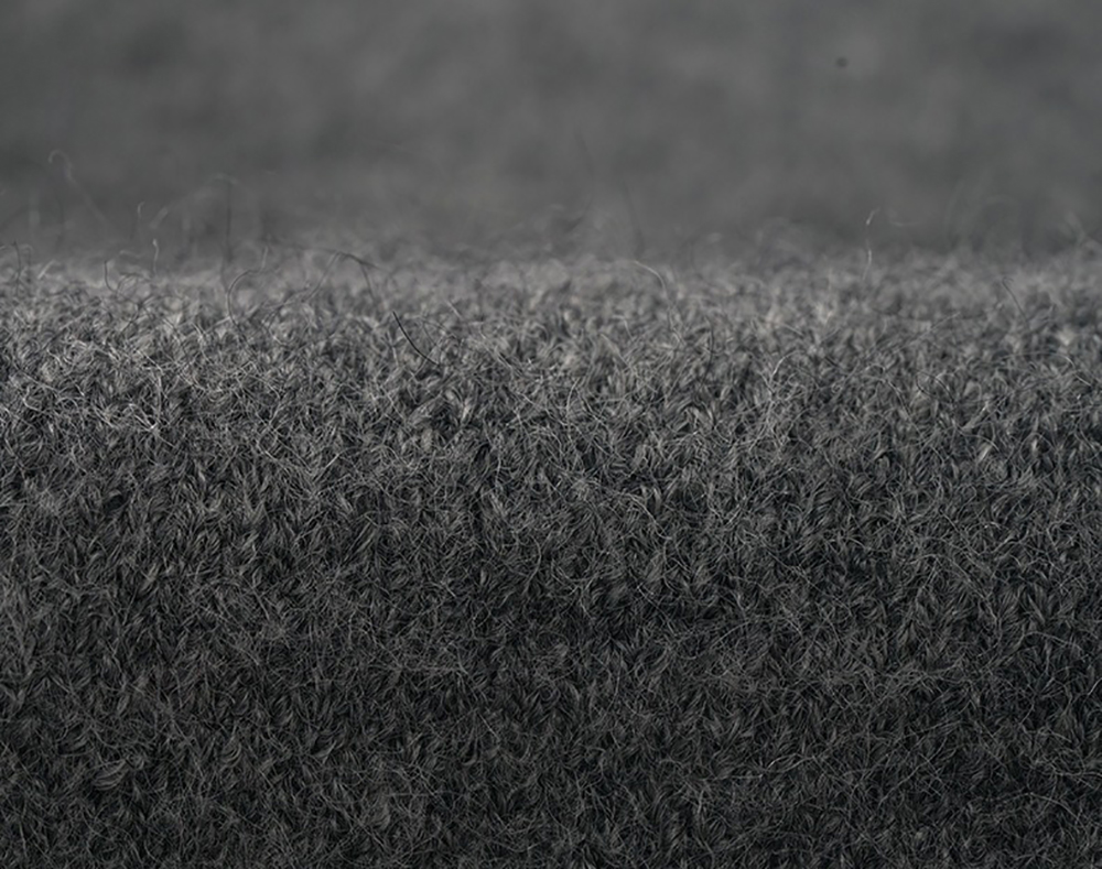 個性雙拉鍊翻領毛衣