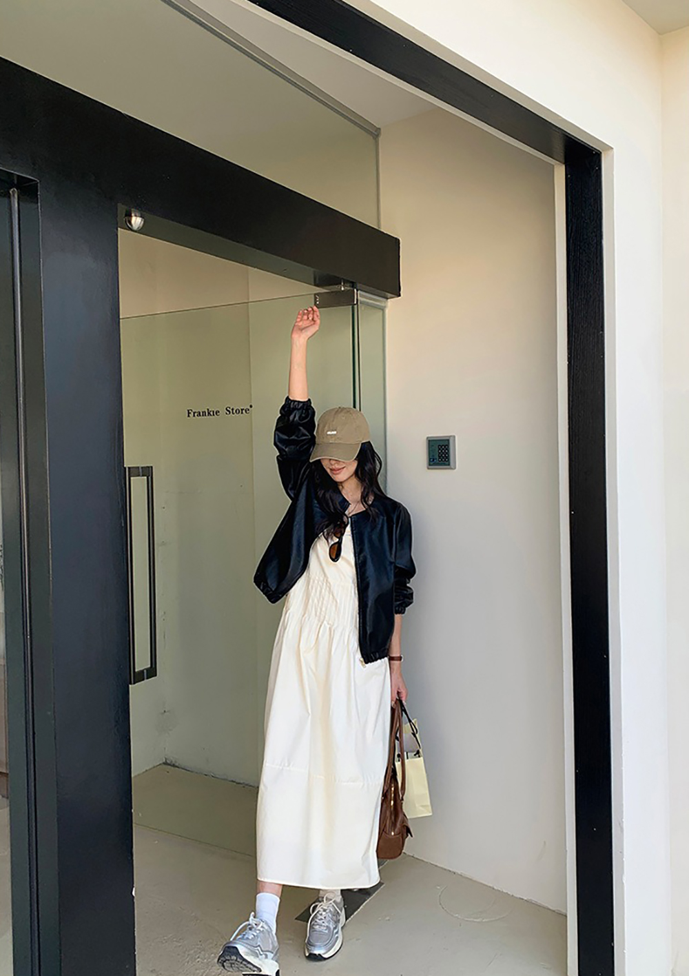 個性質感皮革夾克外套