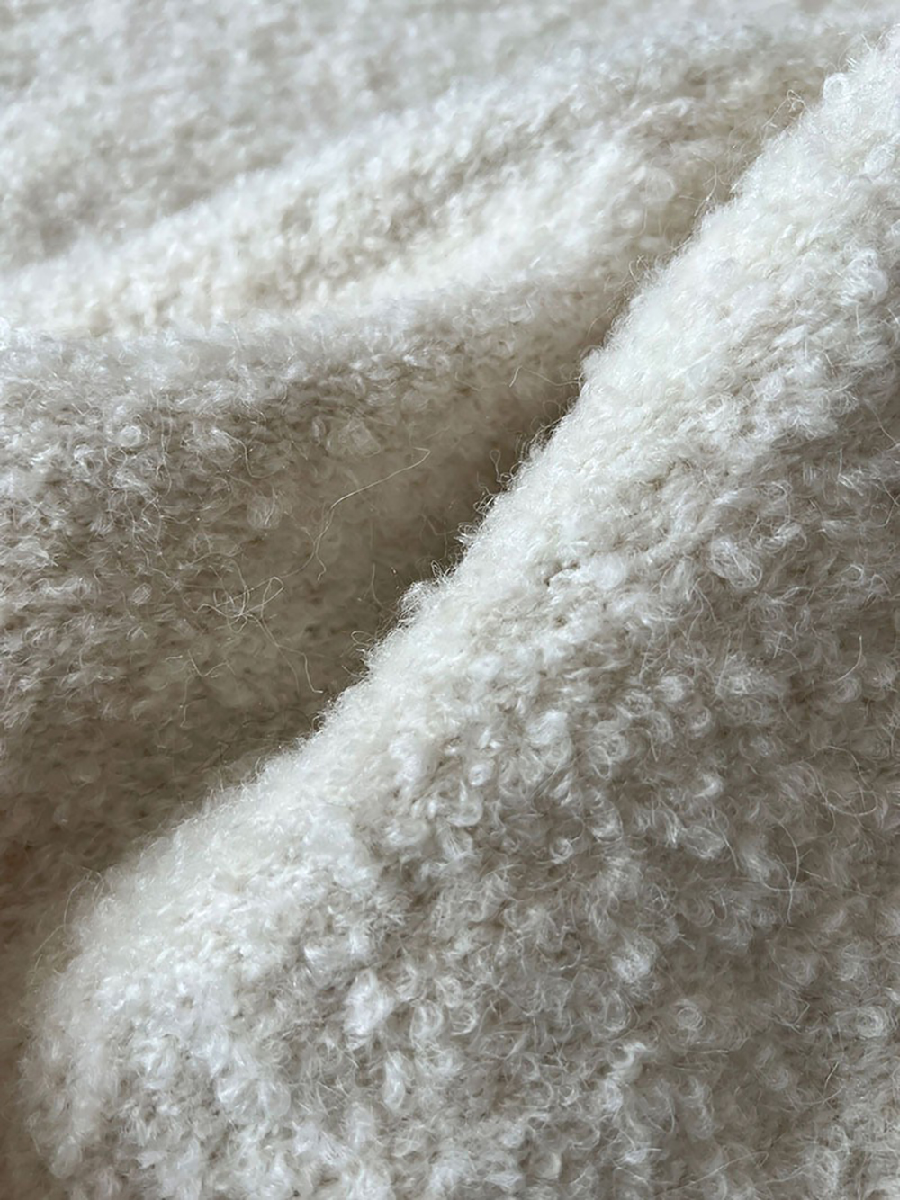 U領羊毛針織背心洋裝