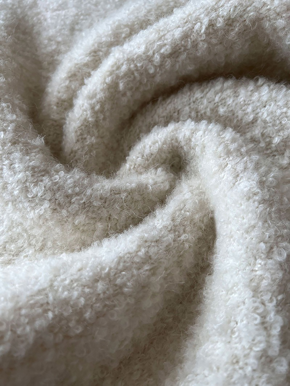 U領羊毛針織背心洋裝