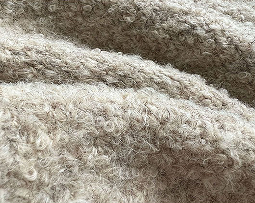 立領羊毛背心針織外套