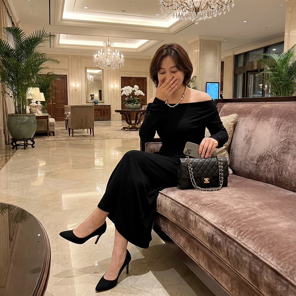 氣質檔片設計發熱洋裝