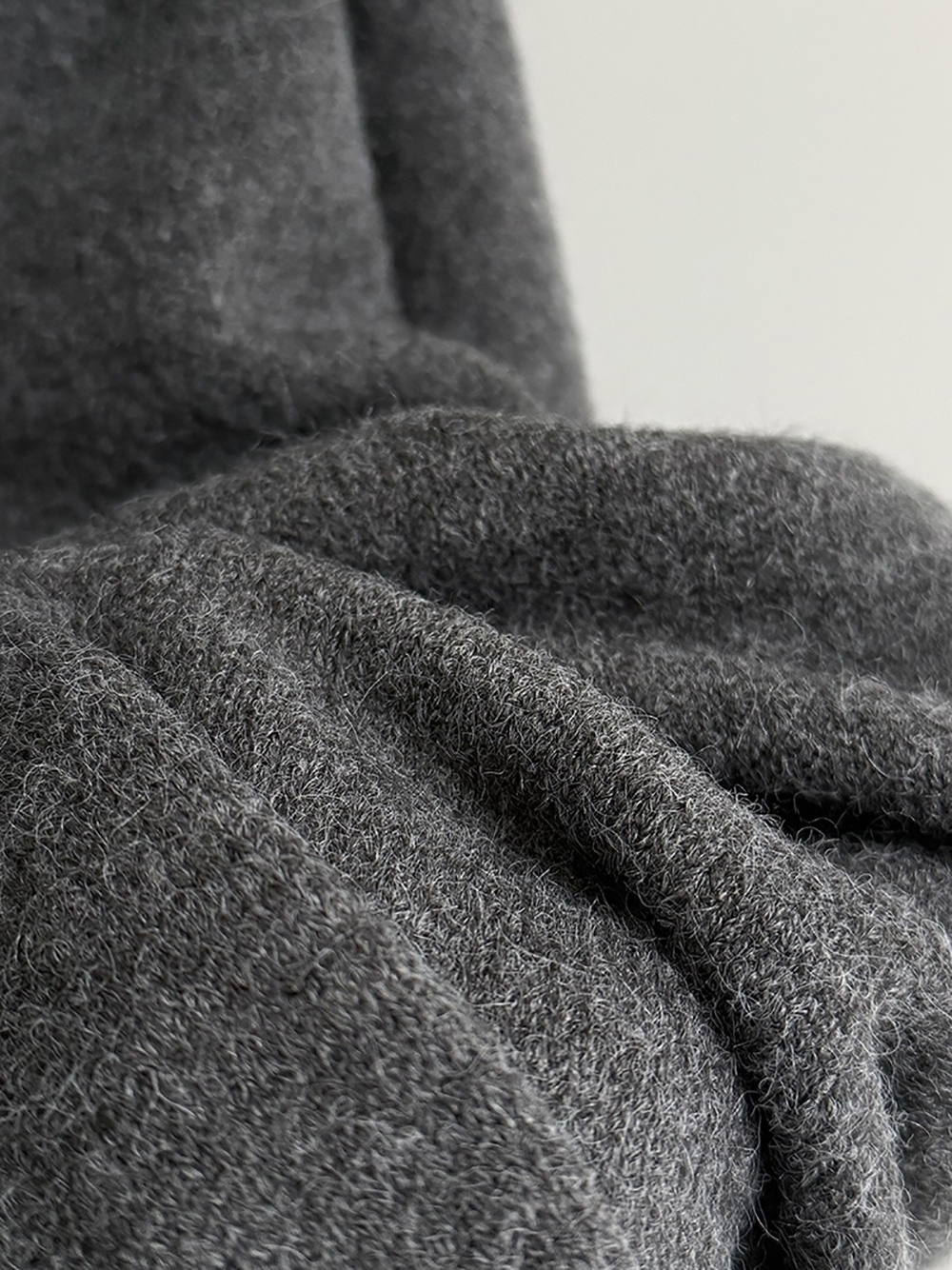 長款連帽針織開襟外套