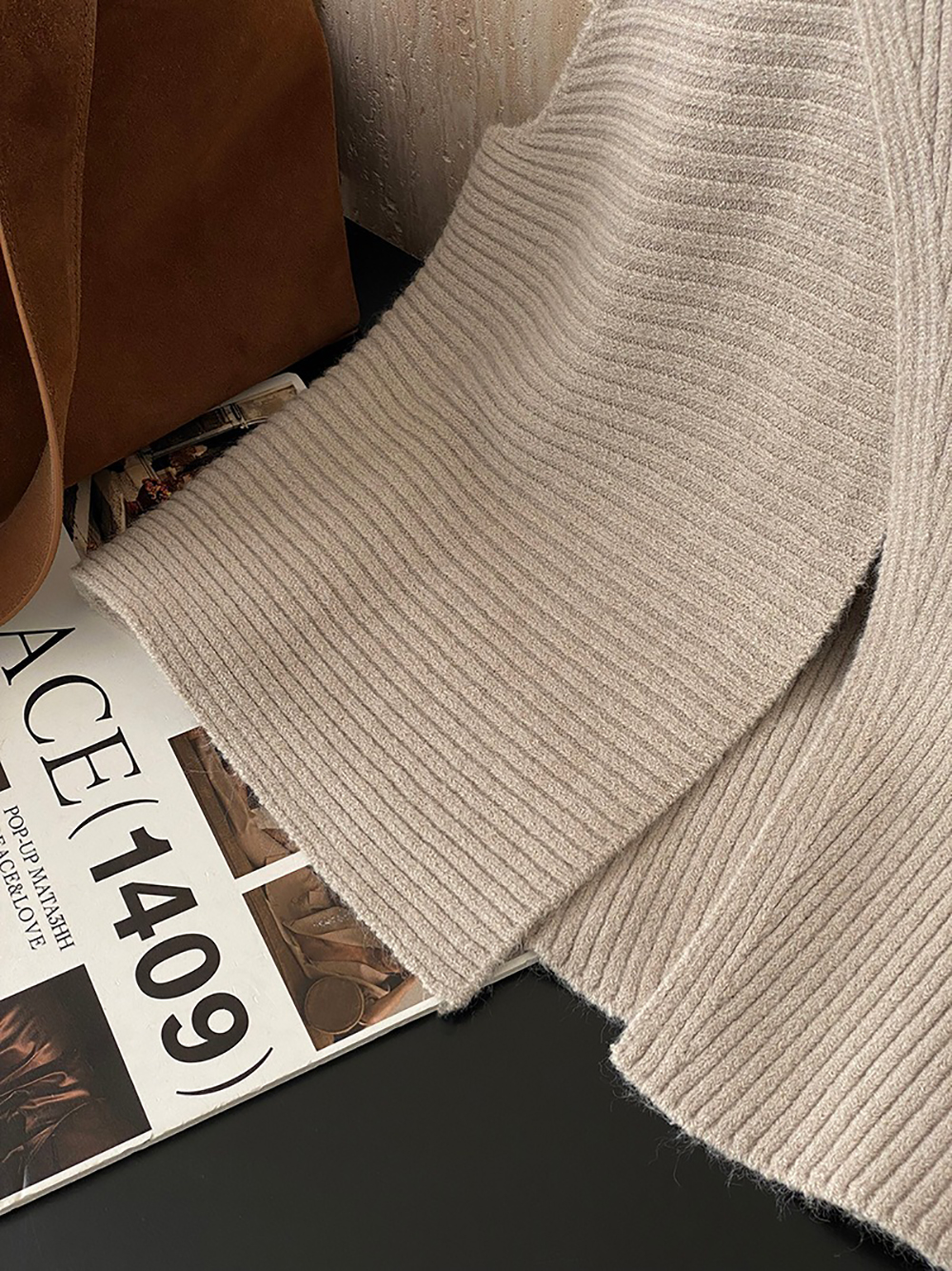 不規則設計針織背心