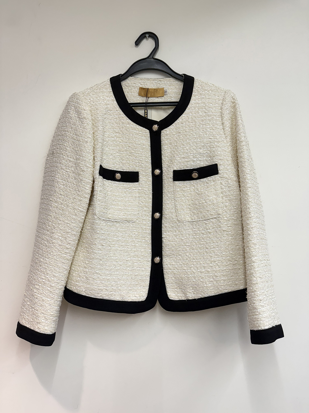 經典小香風粗花呢外套