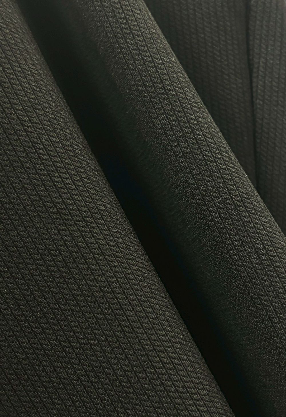 珍珠釦環織紋彈力長褲