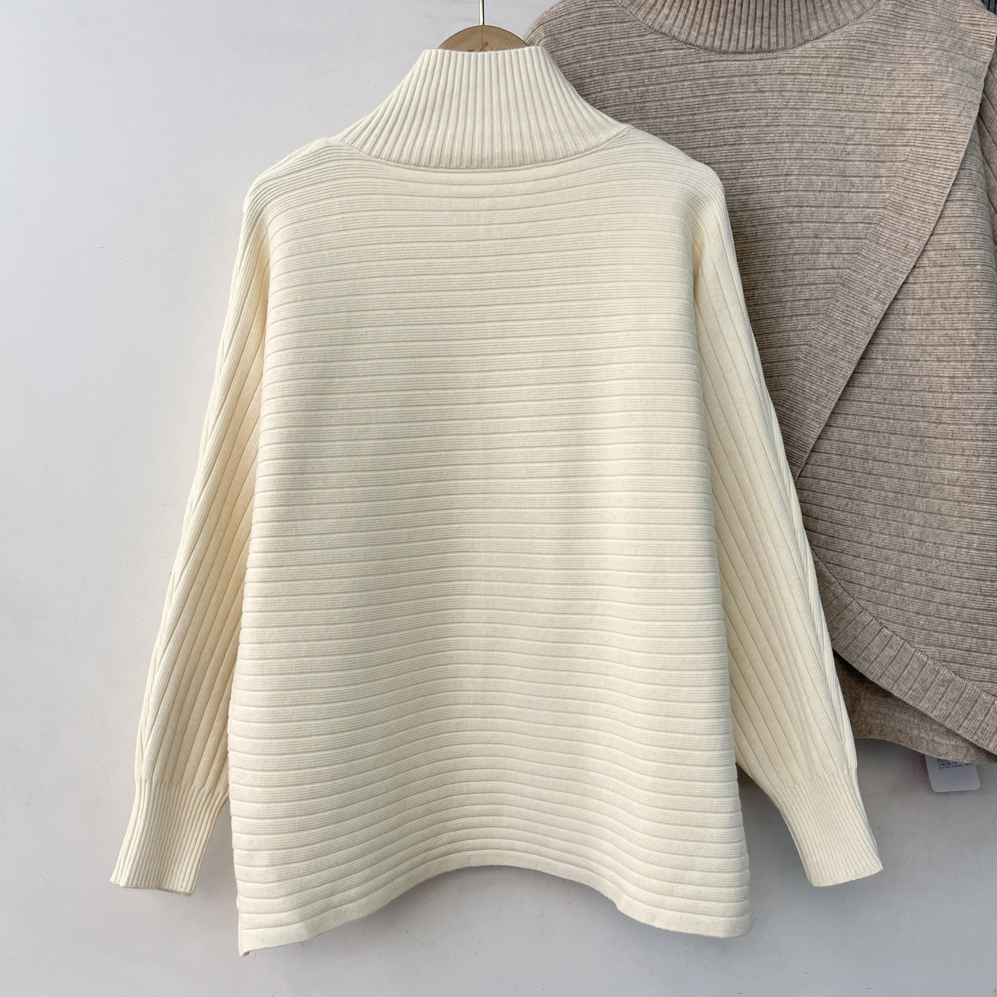 不規則層次交織感毛衣