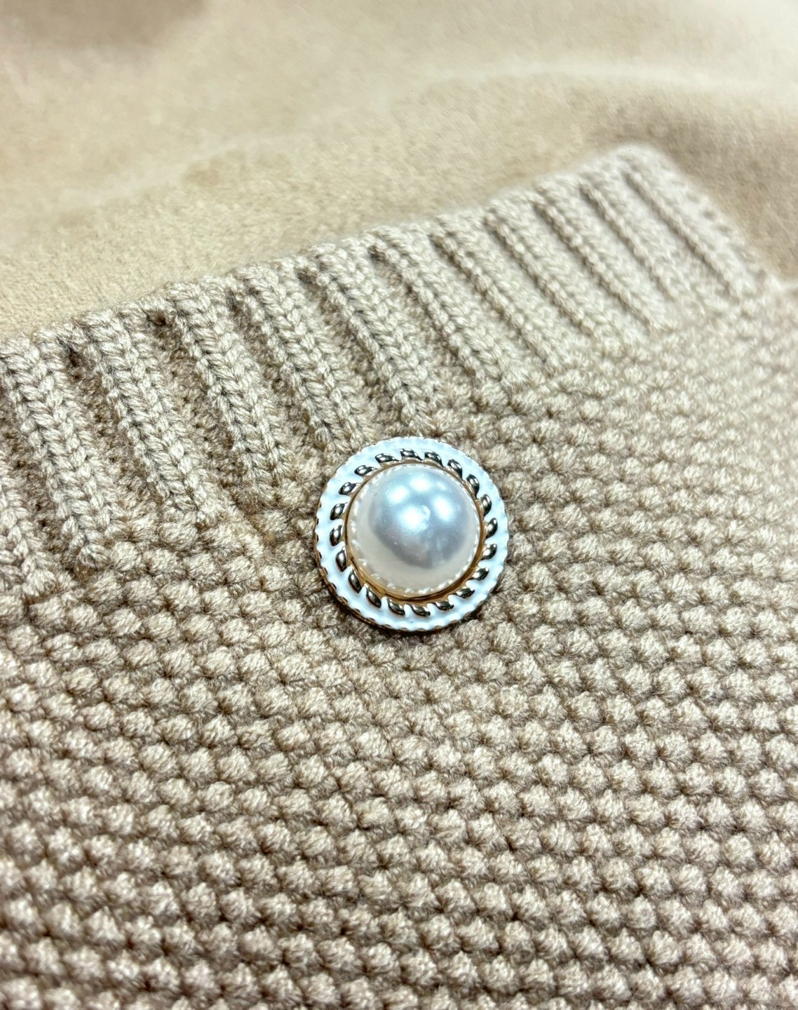 麂皮感毛絨背心外套