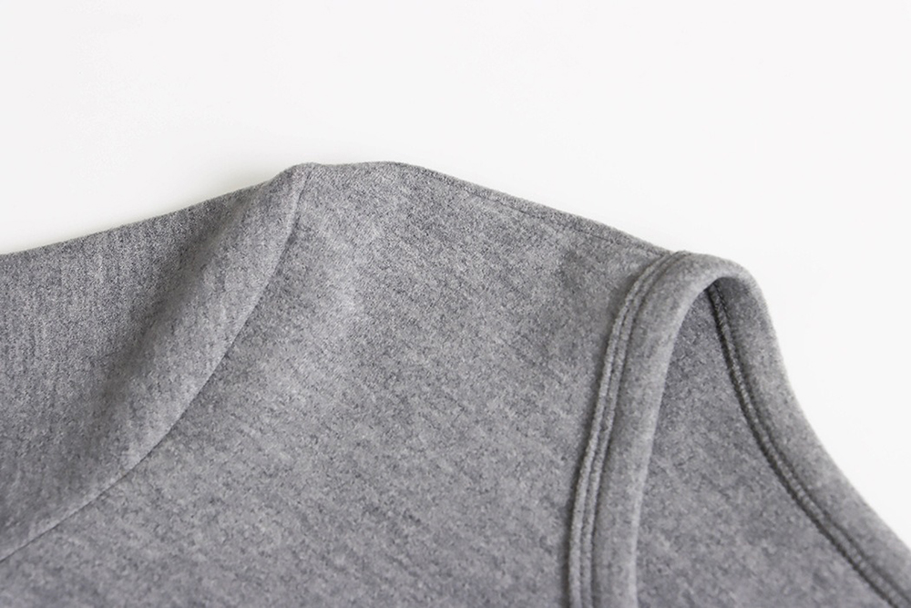 側抓皺條紋拼接上衣