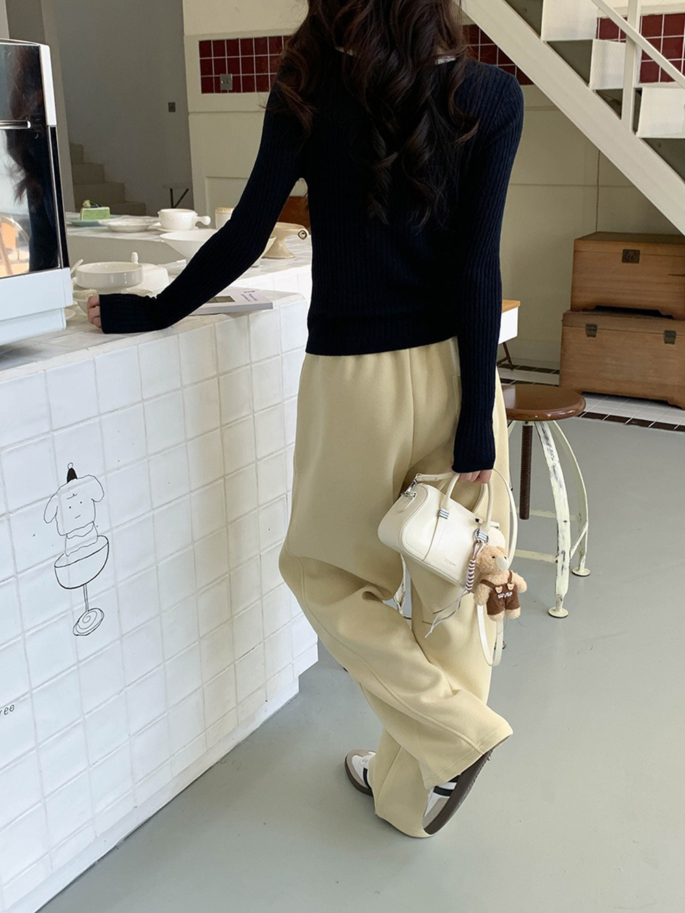 層次感假兩件針織上衣