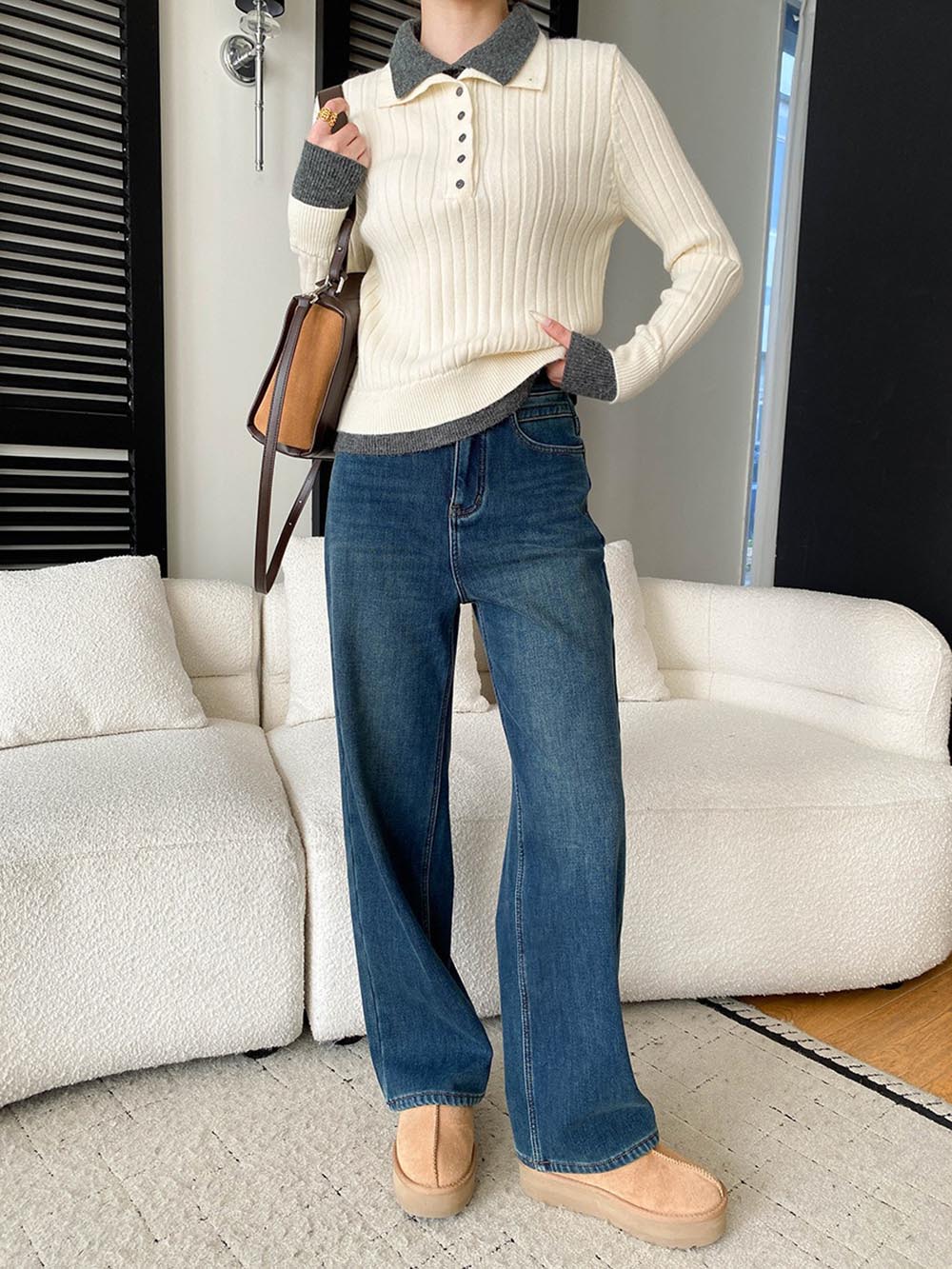 假兩件修身針織上衣,evaviva,4N-ZA9163,假兩件修身針織上衣,領500,999免運