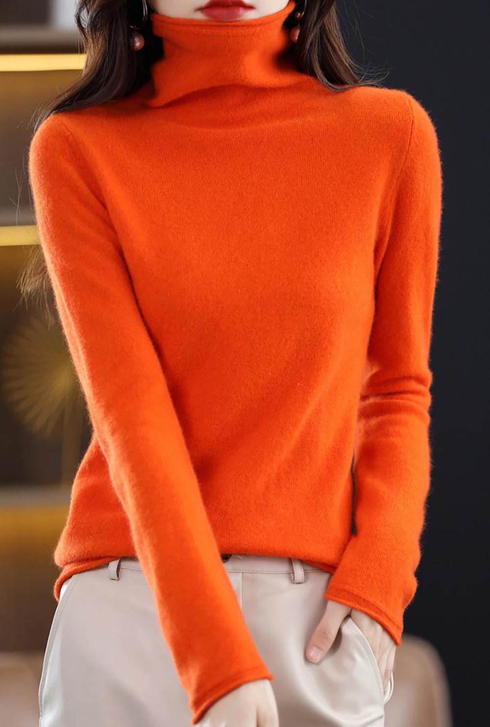 高領針織羊毛打底上衣,evaviva,8C-GM7302,高領針織羊毛打底上衣,領500,999免運