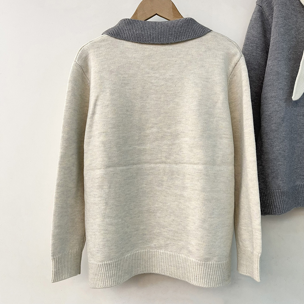 日系拼色領結針織外套,evaviva,99-AL7276,日系拼色領結針織外套,周新品優惠,NEWARRIVAL