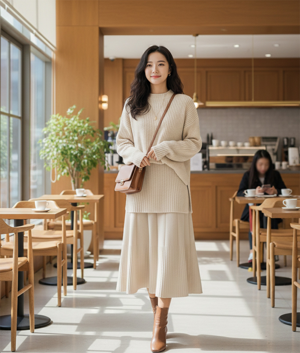 垂墜感A字針織長裙,evaviva,99-AL7307,垂墜感A字針織長裙,周新品優惠,NEWARRIVAL