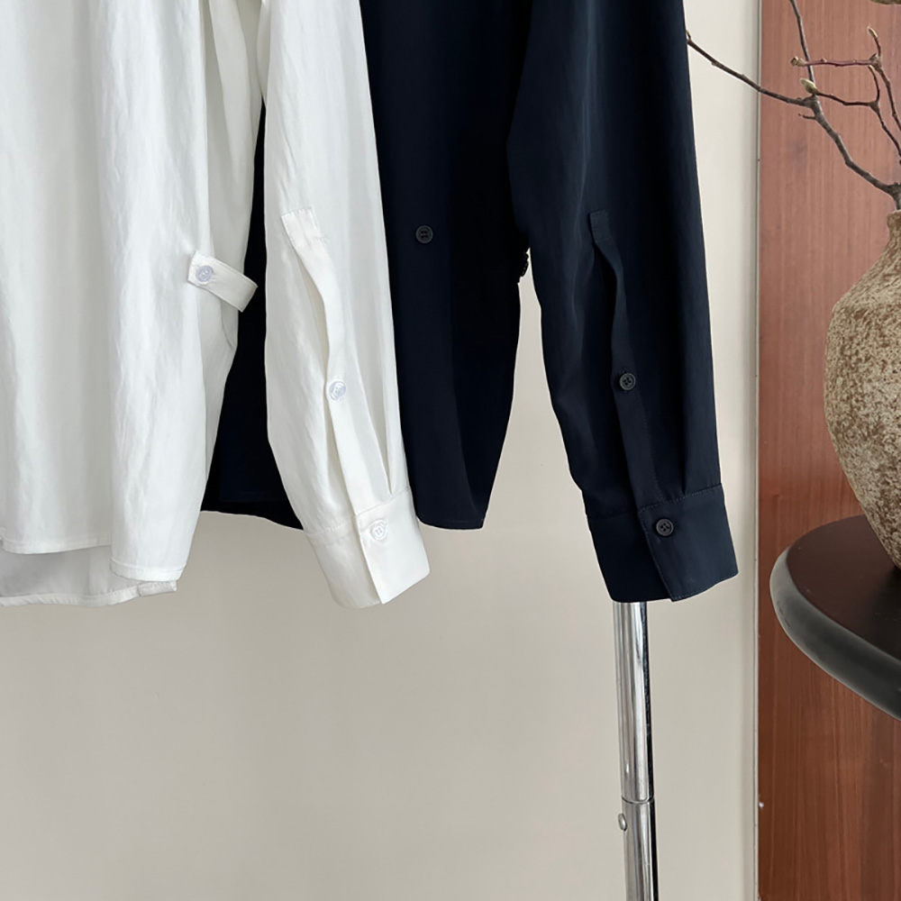 別緻設計感扭結襯衫,evaviva,8C-UR7382,別緻設計感扭結襯衫,領500,999免運