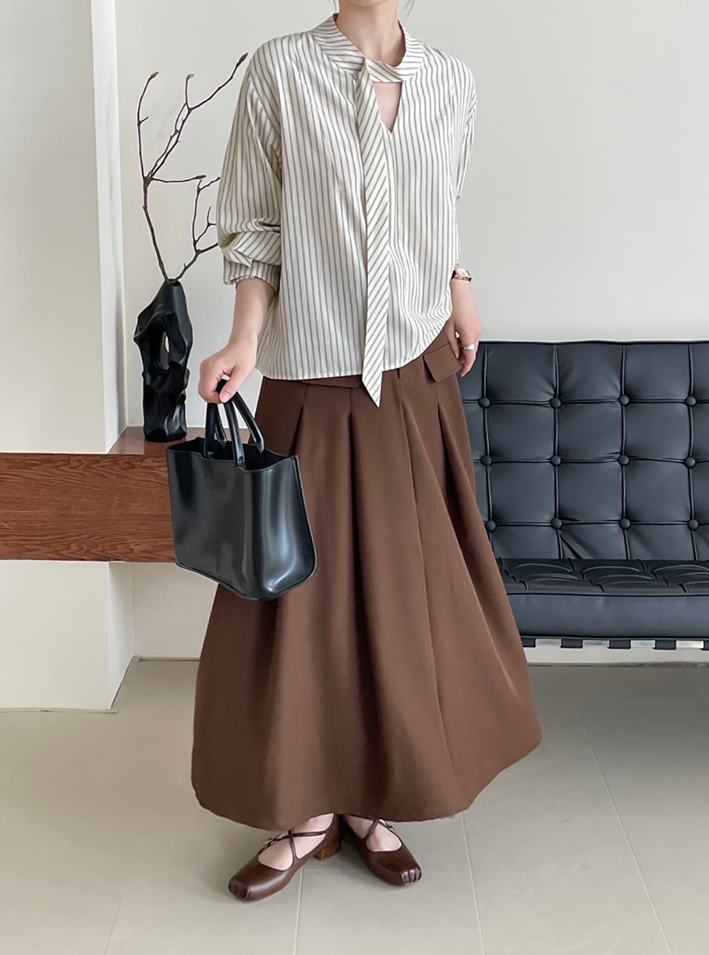 鏤空V領設計條紋襯衫,evaviva,8C-UR7383,鏤空V領設計條紋襯衫,領500,999免運