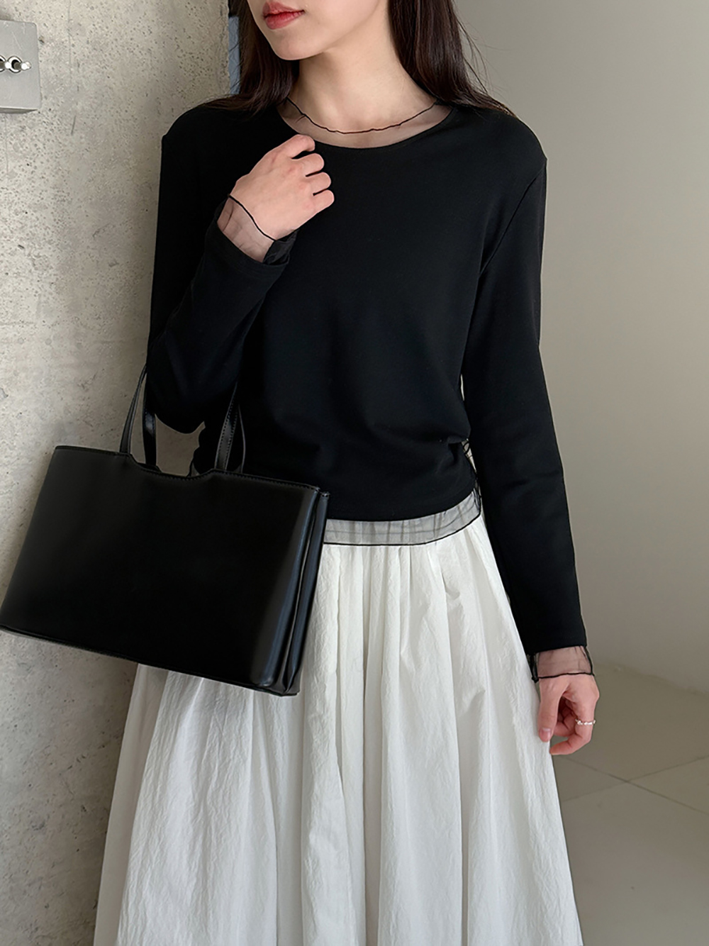 蕾絲木耳邊內磨毛上衣,evaviva,U2-ZA09168,蕾絲木耳邊內磨毛上衣,周新品優惠,NEWARRIVAL