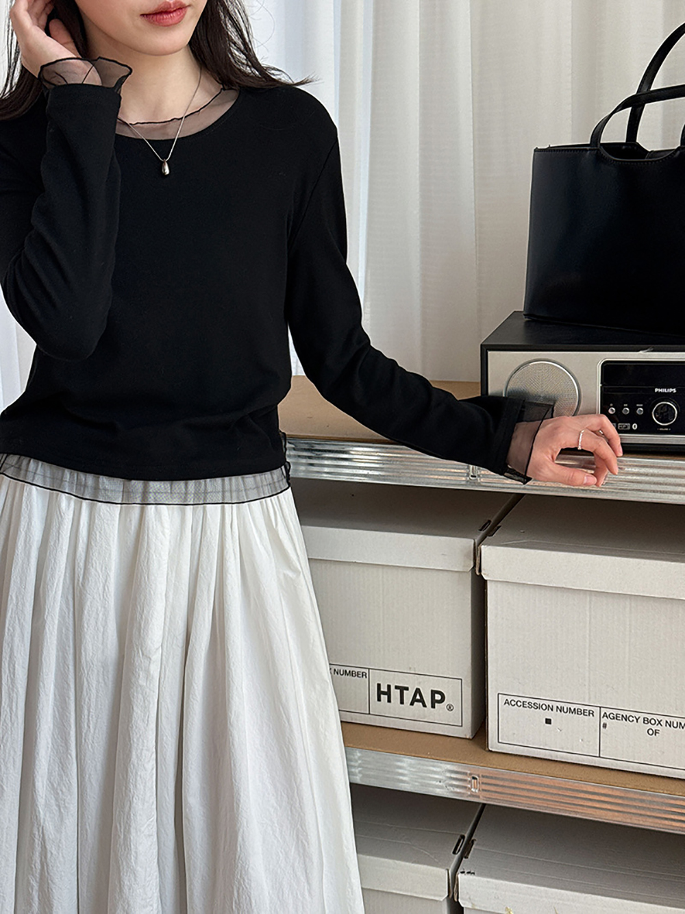 蕾絲木耳邊內磨毛上衣,evaviva,U2-ZA09168,蕾絲木耳邊內磨毛上衣,周新品優惠,NEWARRIVAL