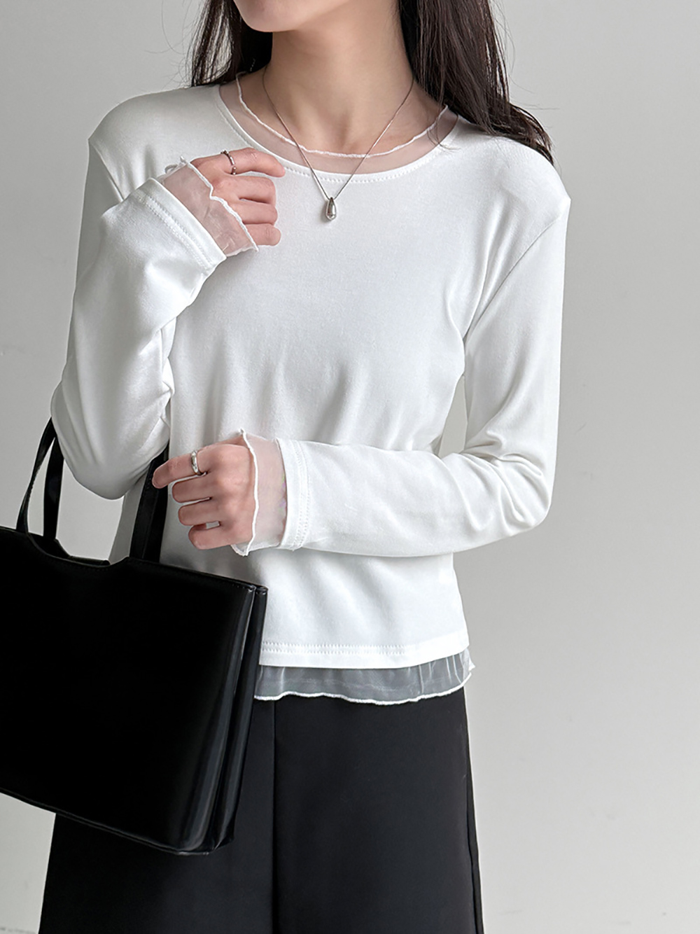 蕾絲木耳邊內磨毛上衣,evaviva,U2-ZA09168,蕾絲木耳邊內磨毛上衣,周新品優惠,NEWARRIVAL