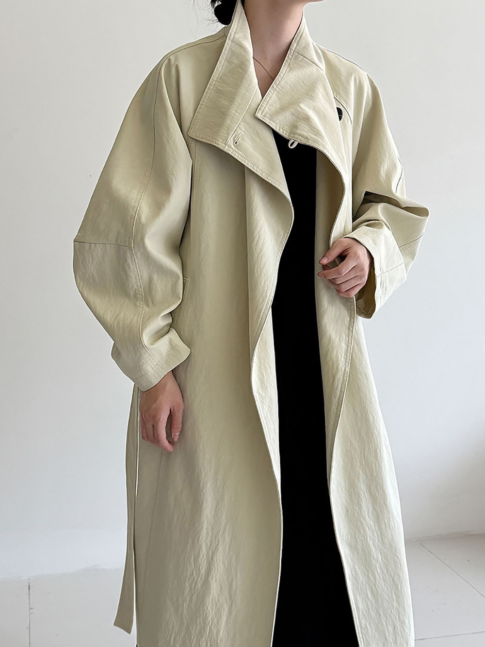 立領中長款風衣外套,evaviva,U2-ZF09171,立領中長款風衣外套,周新品優惠,NEWARRIVAL