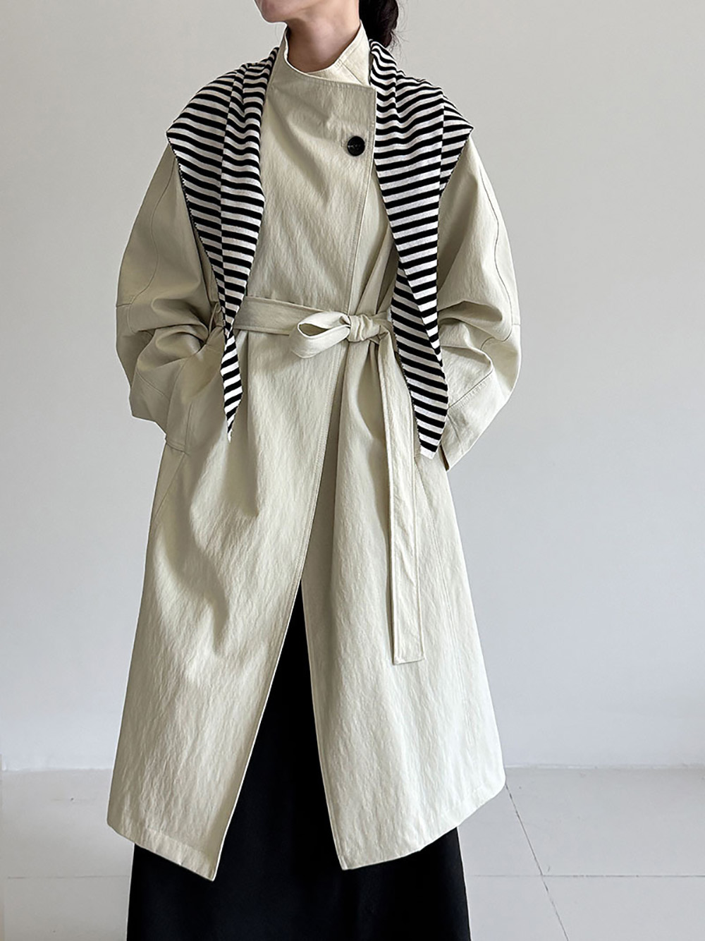 立領中長款風衣外套,evaviva,U2-ZF09171,立領中長款風衣外套,周新品優惠,NEWARRIVAL