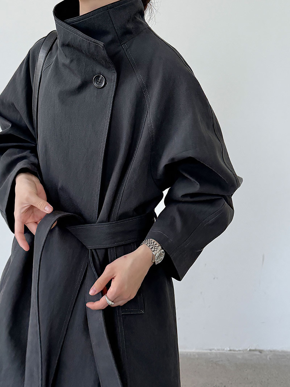 立領中長款風衣外套,evaviva,U2-ZF09171,立領中長款風衣外套,周新品優惠,NEWARRIVAL