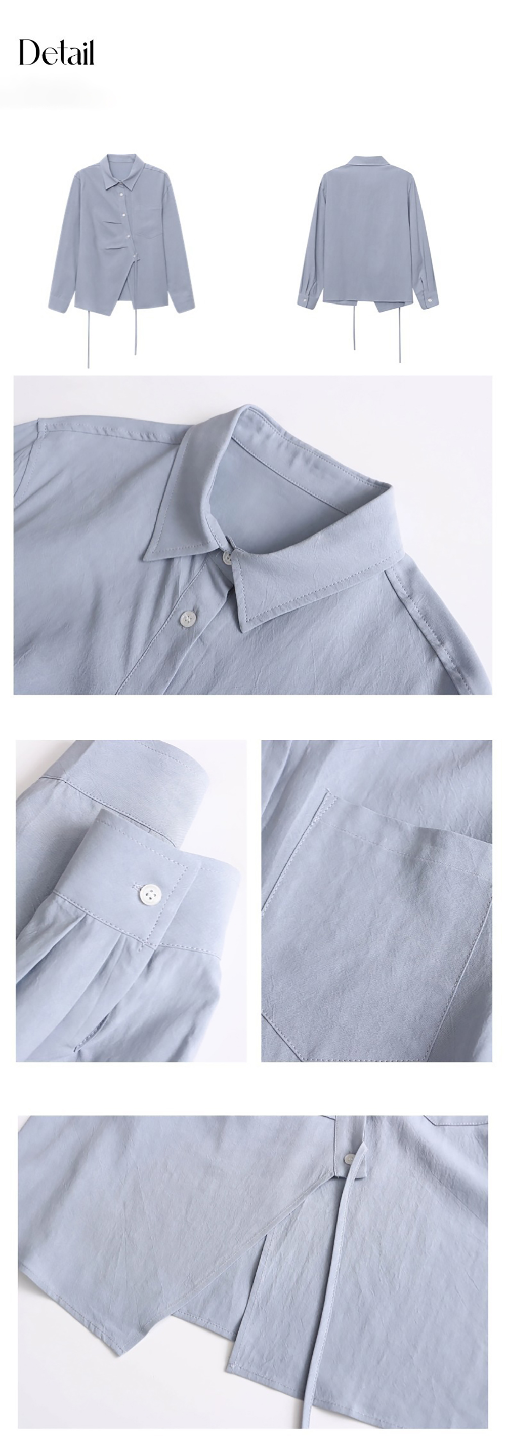 天絲綁帶收腰設計襯衫,evaviva,4N-ZA09173,天絲綁帶收腰設計襯衫,周新品優惠,NEWARRIVAL