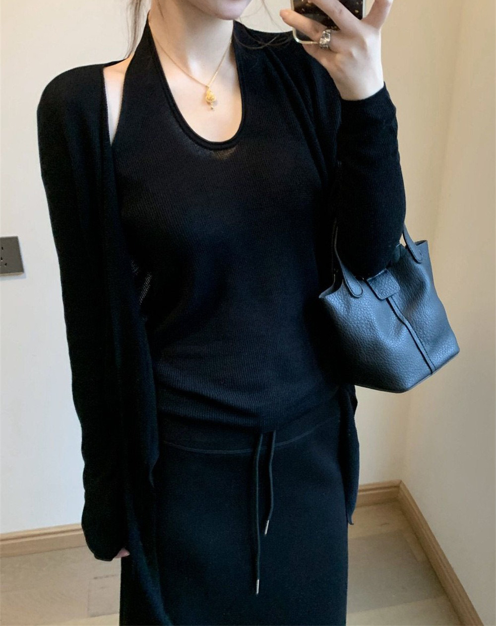 掛脖綁帶假兩件上衣,evaviva,8C-GE7405,掛脖綁帶假兩件上衣,周新品優惠,NEWARRIVAL