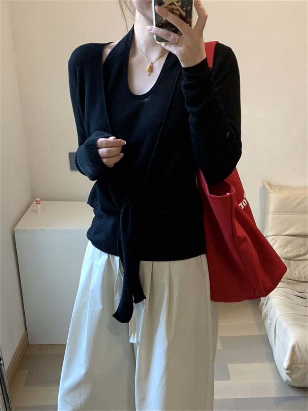 掛脖綁帶假兩件上衣,evaviva,8C-GE7405,掛脖綁帶假兩件上衣,周新品優惠,NEWARRIVAL