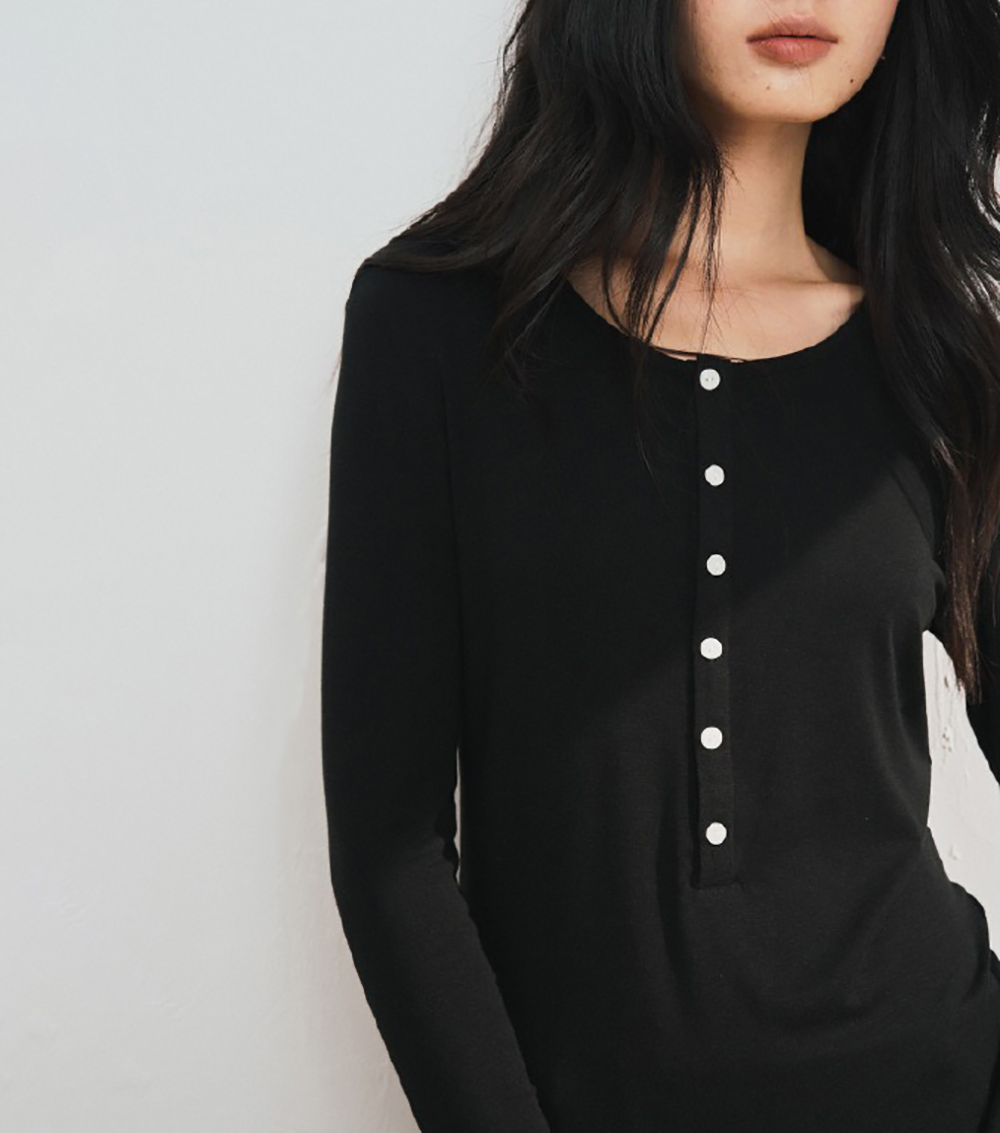 半開襟修身圓領上衣,evaviva,8C-GK7417,半開襟修身圓領上衣,周新品優惠,NEWARRIVAL