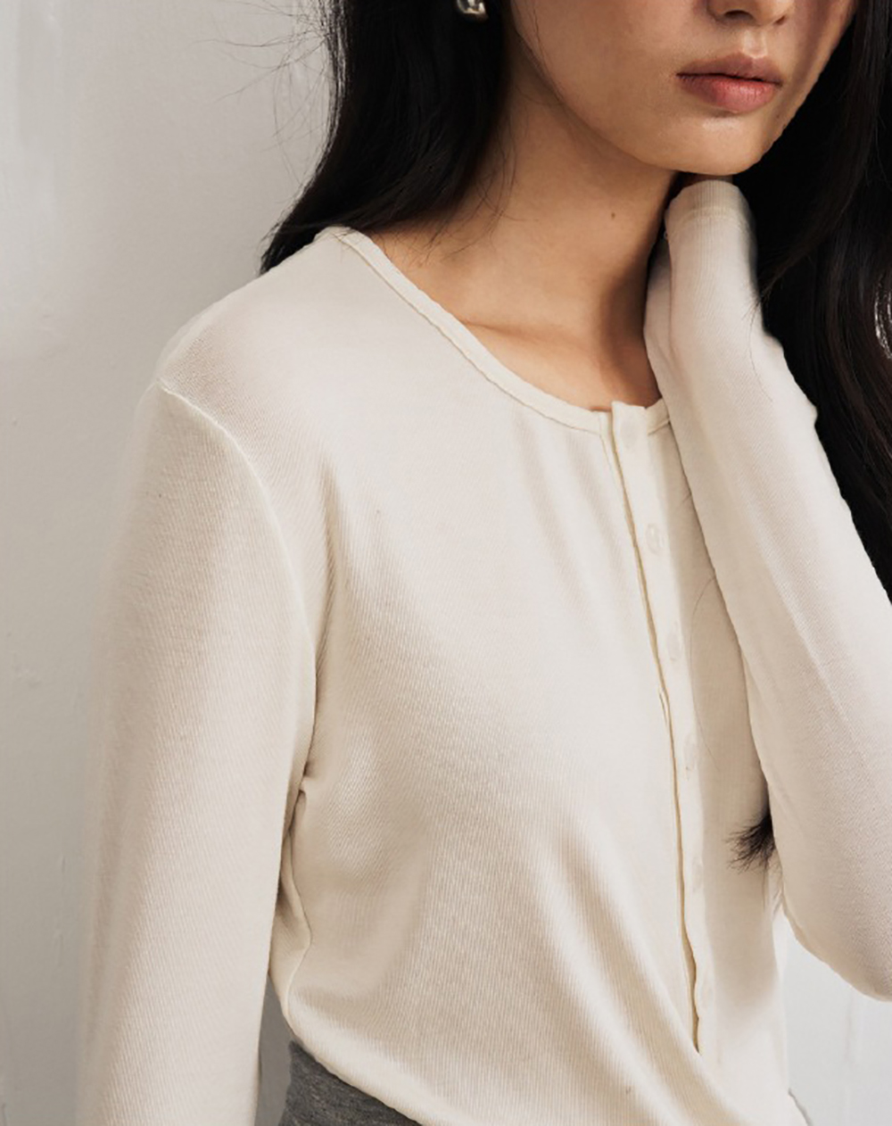 半開襟修身圓領上衣,evaviva,8C-GK7417,半開襟修身圓領上衣,周新品優惠,NEWARRIVAL