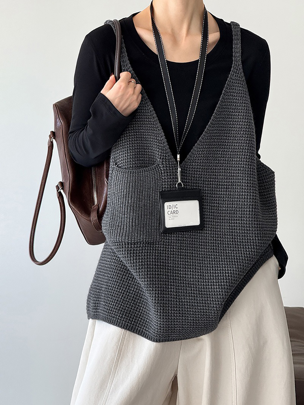 大V領口編織感背心,evaviva,8C-GW7415,大V領口編織感背心,周新品優惠,NEWARRIVAL