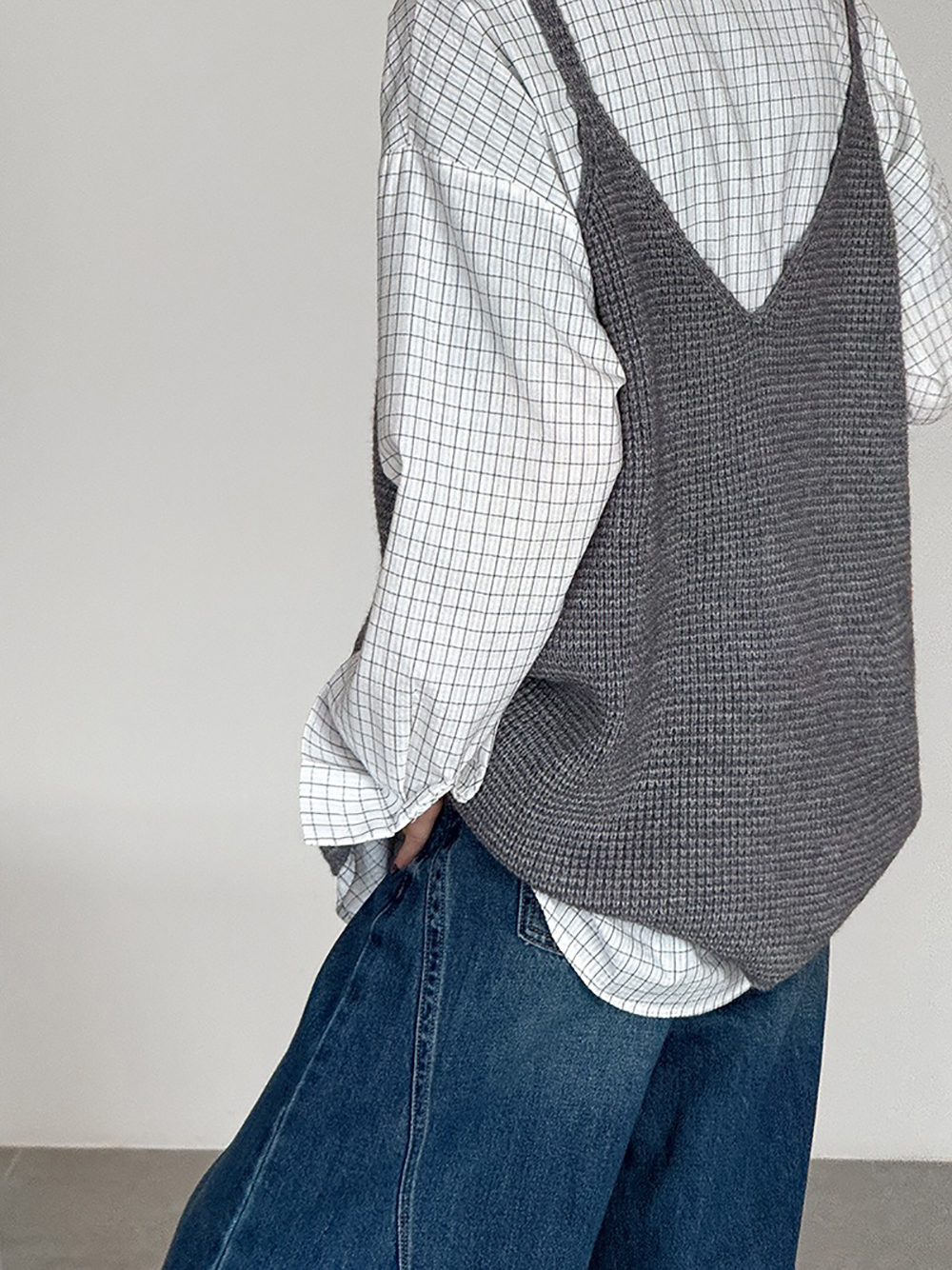 大V領口編織感背心,evaviva,8C-GW7415,大V領口編織感背心,周新品優惠,NEWARRIVAL