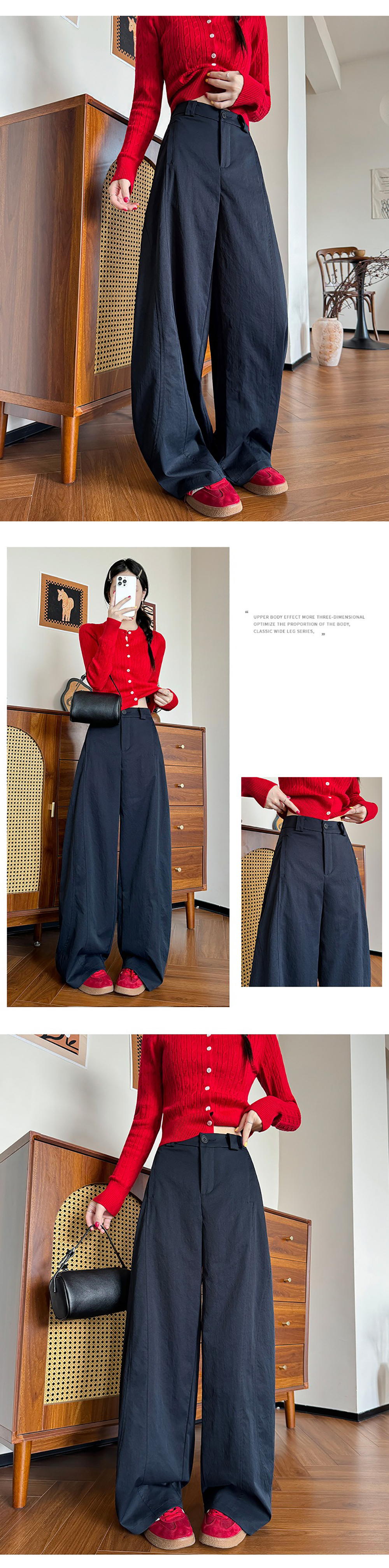 高腰簡約休閒繭型長褲,evaviva,8C-TC7416,高腰簡約休閒繭型長褲,周新品優惠,NEWARRIVAL