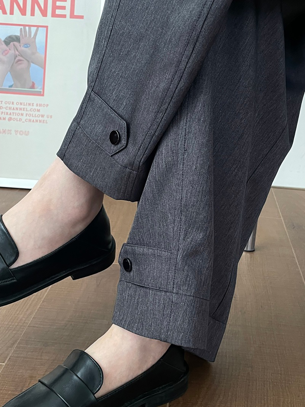 質感老錢風西裝感寬褲,evaviva,8C-UR7406,質感老錢風西裝感寬褲,周新品優惠,NEWARRIVAL