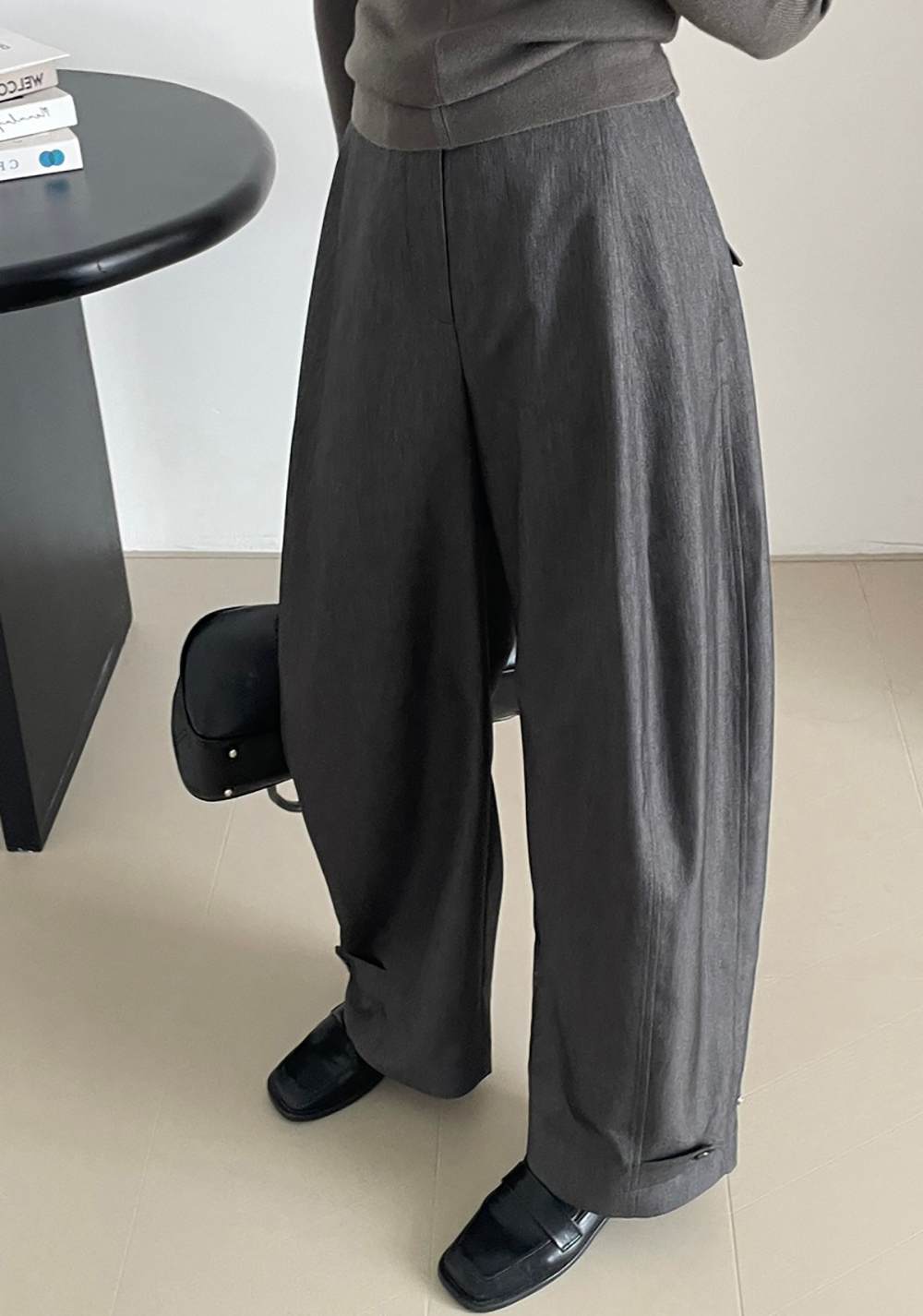 質感老錢風西裝感寬褲,evaviva,8C-UR7406,質感老錢風西裝感寬褲,周新品優惠,NEWARRIVAL